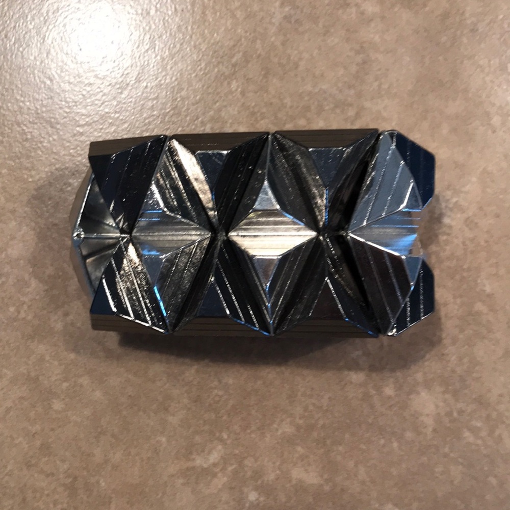 Statement Cuff Silvertone
